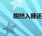 酣然入睡还是憨憨入睡（酣然入睡）