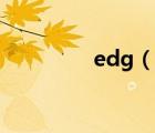 edg（说一说edg的简介）