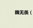 魏无羡（说一说魏无羡的简介）