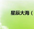 星辰大海（说一说星辰大海的简介）