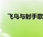 飞鸟与射手歌词意境（飞鸟与射手歌词）