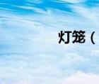 灯笼（说一说灯笼的简介）