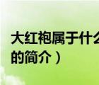大红袍属于什么茶（说一说大红袍属于什么茶的简介）