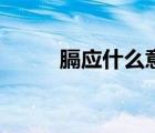 膈应什么意思啊（膈应什么意思）