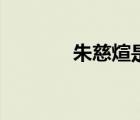 朱慈煊是谁的儿子（朱慈煊）