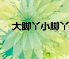 大脚丫小脚丫儿歌歌曲（大脚丫小脚丫）