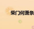 柴门何萧条什么意思（柴门何萧条）