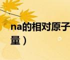na的相对原子质量取多少（na的相对原子质量）