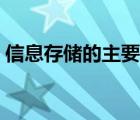 信息存储的主要形式（信息存储技术有哪些）