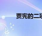 贾宪的二项式展开系数表（贾宪）
