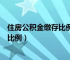 住房公积金缴存比例是按基本工资算的吗（住房公积金缴存比例）