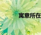 寓意所在的意思（所在的意思）