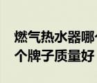 燃气热水器哪个牌子质量好?（燃气热水器哪个牌子质量好）