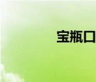 宝瓶口讲解视频（宝瓶口）