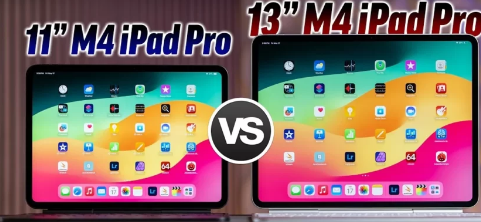 AppleM4iPadPro11英寸与13英寸
