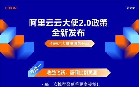 最高返现比例45%！阿里云云大使2.0全新升级，云计算布道师面向全社会招募