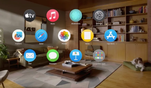 visionOS是Apple首款空间计算机VisionPro的操作系统