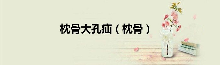 枕骨大孔疝（枕骨）