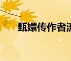 甄嬛传作者流潋紫简介（甄嬛传作者）