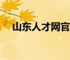 山东人才网官网入口（山东人事信息网）