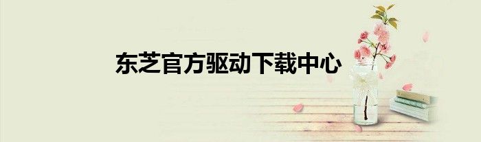 东芝官方驱动下载中心
